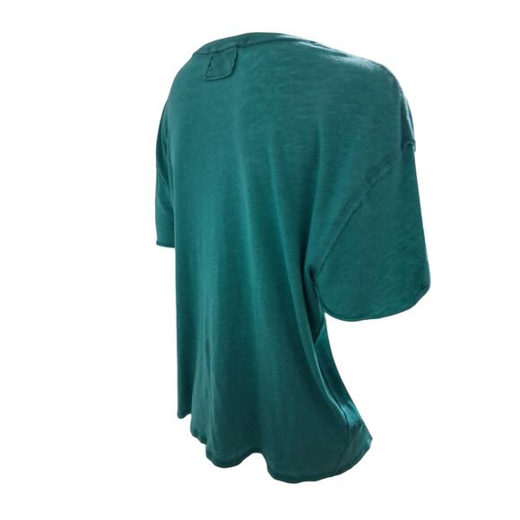 Free People We The Free Women's suze XS Oversized Grungecore Clarity Ringer Tee - Picture 5 of 12